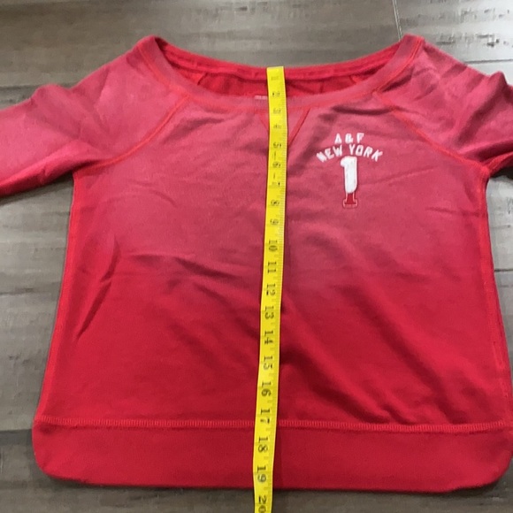 5 for $25 Abercrombie&fitch ombré sweatshirt top Y2K - Picture 5 of 7